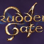 The words "Brudder's Gate" are written in glowing gold text. Just behind it is the McElroy Family "M" logo in the same gold text, there is a swirl of magical blue smoke between them.